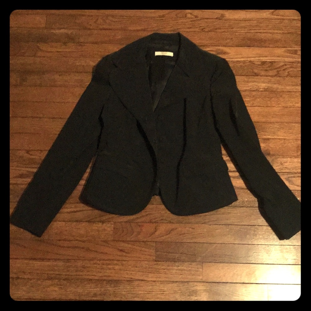 Black Prada polyester blazer